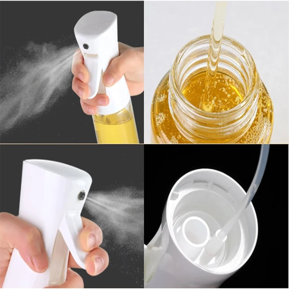 Oil Spray for Cooking - Olive Oil Dispenser Bottle Sprayer Mist-Reusable Food Grade Oil Vinegar,Spray Bottle Kitchen Accessories - 图片 3