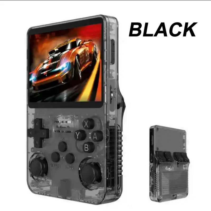 SMARTDUDE R36S Retro Handheld Video Game Console 3.5Inch IPS Screen Player Kid Portable Pocket Video Player Arkos system - 图片 4